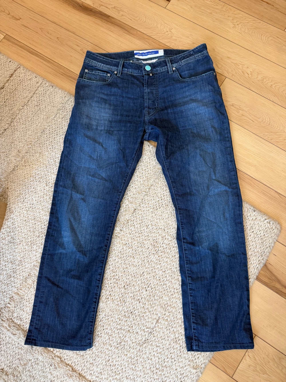 Jacob Cohen men’s Deep Indigo Skinny Jeans